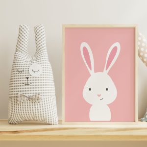 Djecji-Posteri-30x40_Bunny_Roza_1