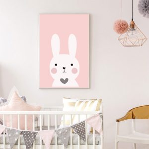 Djecji-Posteri-30x40_Bunny_Big_Roza