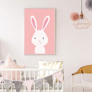 Djecji-Posteri-30x40_Bunny_Roza